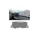 Autorder Gray Dashboard Cover Mat for Toyota Corolla 2019-2025 2026 Accessories Dash Cover Upgrade Polyester Dash Mat Sunshade Glare UV Rays Protector