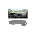 Autorder Gray Dashboard Cover Mat for Toyota Tacoma 2016-2023 Accessories Dash Cover Upgrade Polyester Dash Mat Sunshade Glare UV Rays Protector