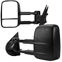 AUTOSAVER88 Tow Mirror Compatible with 2007-2013 Chevy Silverado GMC Sierra