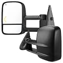AUTOSAVER88 Tow Mirrors for Chevy Silverado GMC Sierra Suburban 2007-2013