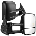 AUTOSAVER88 Towing Mirror for 2003-2007 Chevy Silverado GMC Sierra Pair Set
