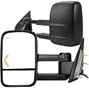 AUTOSAVER88 Towing Mirrors Compatible with 2014-2018 Chevy Silverado Sierra