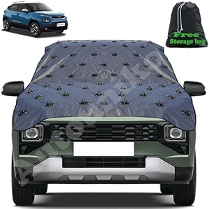 complete protection spike car cover for tata punch 100 protection from street dogsmonkeys amp pets also compatible with all hatchbacksedansuvs 134 fit universal size
