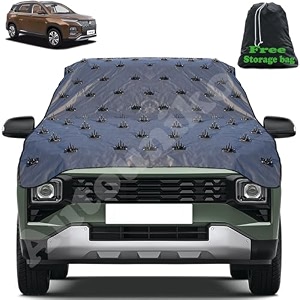 complete protection spike car cover for mg hector protection from street dogsmonkeys amp pets also compatible with all hatchbacksedansuvs 165 feet universal size
