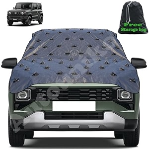 complete protection spike car cover for maruti suzuki jimny 100 protection from street dogsmonkeys amp pets also compatible with all hatchbacksedansuvs 134 fit universal size
