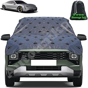 complete protection spike car cover for porsche taycan protection from street dogsmonkeys amp pets also compatible with all hatchbacksedansuvs 165 feet universal size
