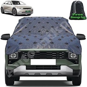 complete protection spike car cover for hyundai ioniq 5 100 protection from street dogsmonkeys amp pets also compatible with all hatchbacksedansuvs 134 fit universal size