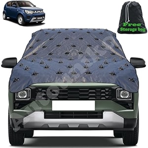 complete protection spike car cover for maruti ignis 100 protection from street dogsmonkeys amp pets also compatible with all hatchbacksedansuvs 134 fit universal size