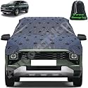 Complete Protection Spike Car Cover for Jeep Meridian Protection from Street Dogs,Monkeys &amp; Pets, Also Compatible with All Hatchback,Sedan,SUVs 16.5 Feet Universal Size