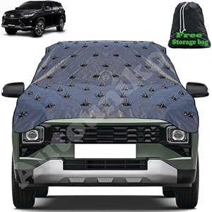 waterproof spike car cover for toyota fortuner dogs amp monkeys complete protection from street dogs amp monkeys compatible with all hatchbacksedan and suv cars 165 feet spike custom fit