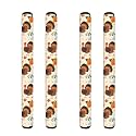 Autumn Turkey Refrigerator Door Handle Covers Set of 4