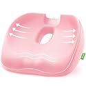 AUVON Innovative Donut Pillow Hemorrhoids Scientific Center Hole and Tailbone Cutout, Orthopedic Pain Relief Donut Seat Cushion for Coccyx, Sciatica, Postpartum Pregnancy, After Surgery Sitting Relief
