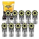 Auxbeam 194 LED Bulbs White License Plate Lights Interior Dome Map Light