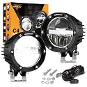 Auxbeam 4'' 100W Offroad Light, C4 Series Driving Pod with Hi/Lo/Combo Beam
