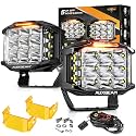 Auxbeam V-MAX Series 5" 168W LED Cube Pod 270° Side Shooter Fog Light Pods