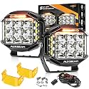 Auxbeam V-MAX Series 5'' 168W Round LED Offroad Light Pod 270° Side Shooter