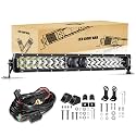 Auxbeam 5D-PRO Series 22 Inch LED Light Bar Dual Row Off Road Driving Lamp