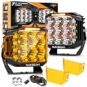 Auxbeam V-MAX Series 7" 228W Cube Offroad Pod Light 270° Side Shooter