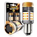 Auxbeam B21 Series 1157 Switchback LED Bulbs Built in Resistor Error Free