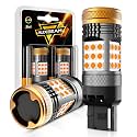 Auxbeam B21 Series 7440 LED Bulbs Amber Yellow Built in Resistor Error Free