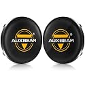 Auxbeam C4 Series 4 Inch Round Black Protective Light Covers, Snap-On, Pair
