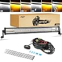 Auxbeam LED Light Bar 30Inch 180W 6 Modes Series Flashing Fog Driving Light