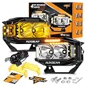 Auxbeam V-MAX Series 4 Inch LED Pod Lights, 270° Side Shooter Driving Light