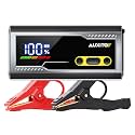 AUXITO 6000A Jump Starter, 12V Car Battery Jump Starter, Up to All Gas & 12L Diesel Engine with LED Display, Portable Jump Box with 3 Modes Flashlight and Jumper Cable, Storage Case