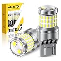 AUXITO 7440 7443 LED Bulbs for Reverse Lights Brake Tail Lights, Super Bright T20 7441 7444 W21W WY21W LED Bulbs for Backup Tail Brake Turn Signal Daytime Running Parking Lights, Pack of 2