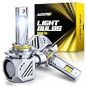 AUXITO 9012 Bulb HIR2 Bulbs, 48000LM Brighter Ultra-Bright, Plug N Play, Long Lifespan, No Flicker, 99% Compatibility, 2PCS