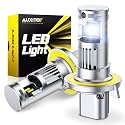 AUXITO H13 Bulbs, 1000% Brighter 6500K White Illumination, Factory Halogen Size Match, Simple Plug and Play, 99% Vehicle Compatible, Pack of 2