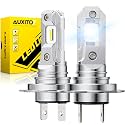 AUXITO H7 Fog Bulb, 6500K White 400％ Brighter, Canbus Ready with Fan, Pack of 2