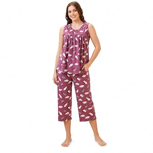 AV2 Womens Cotton Printed Round Neck Sleeveless