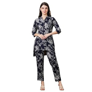 AV2 Womens Maternity Night Suit Set Feeding
