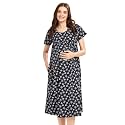 AV2 Women Cotton Printed Maternity Nursing amp