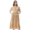AV2 Women Maternity Feeding Dress Feeding