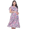 AV2 Women Maternity Feeding Dress Feeding