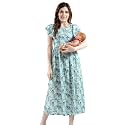 AV2 Women Maternity Feeding Dress Feeding