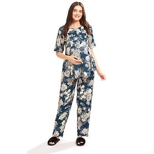 AV2 Women Rayon Printed Maternity Top