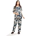 AV2 Women Rayon Printed Maternity Top amp