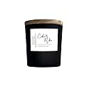 Matte Black Scented Candle, Soy Wax - Fragrance Café Moka - 40hrs Burn Time