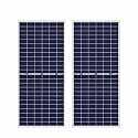 Avaada 720Wp Solar Panel (TOPCon N-Type, Bifacial Dual-Glass) | 23.18% Efficiency, 132 Half-Cut Cells,18BB, IP68, 30-Year Performance Warranty, Non-DCR| Pack of 2