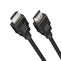 AVACON SANCY 1.5M High-Speed HDMI Cable - Hdmi Arc Enabled | 64 Gbps | 4K 120Hz | 1080P 240Hz | Strong &amp; Durable | Supports Up to 32 Audio Channels | Gold Plated | 1.5M, Black (Pack of 1)