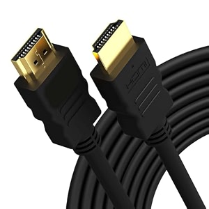 avacon sancy 5m high-speed hdmi cable - hdmi arc enabled  64 gbps  4k 120hz  1080p 240hz  strong amp durable  supports up to 32 audio channels  gold plated  5m black pack of 1