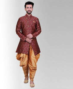 avaeta etnic wear embellished  embroideried floral print sherwani