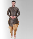 AVAETA Etnic Wear Embellished & Embroideried Floral Print Sherwani