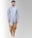 AVAETA Etnic Wear Embellished & Embroideried Floral Print Sherwani