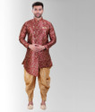 AVAETA Etnic Wear Embellished & Embroideried Floral Print Sherwani