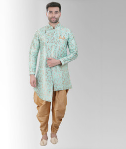 avaeta floral print sherwani