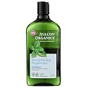 Avalon Organics Shampoo, Strengthening Peppermint, 11 Oz
